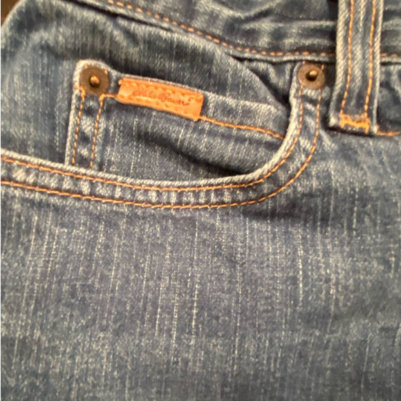Eddie Bauer Straight Leg Stretch Jeans Mom Jeans Mom Jeans 16 Regular - Picture 5 of 10